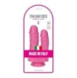 Fallo doppio rosa dildo realistico vaginale anale sex toy pene finto con ventosa