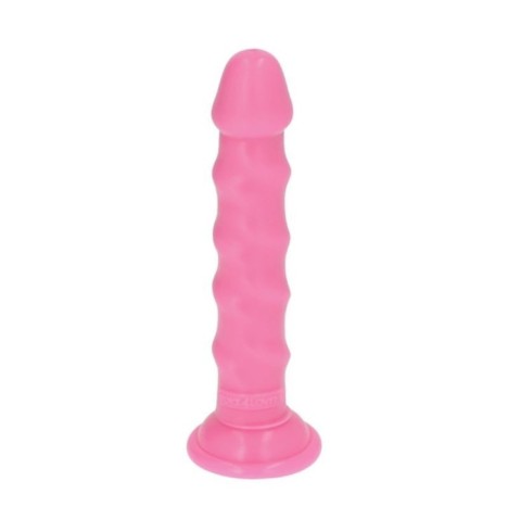 dildo vaginale anale realistico rosa con ventosa impermeabile per u...