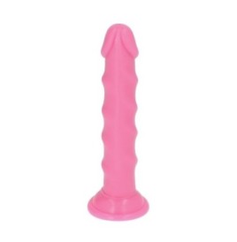 dildo vaginale anale realistico rosa con ventosa impermeabile per u...