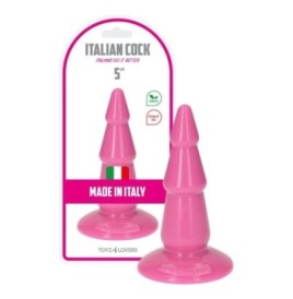 plug penetrazione anale rosa con ventosa stimolazione uomo donna an...