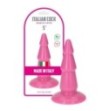 plug penetrazione anale rosa con ventosa stimolazione uomo donna anal pink