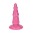 plug penetrazione anale rosa con ventosa stimolazione uomo donna anal pink