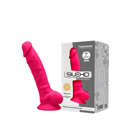 Dildo con ventosa e testicoli Premium Dual Density - Falli Realisti...