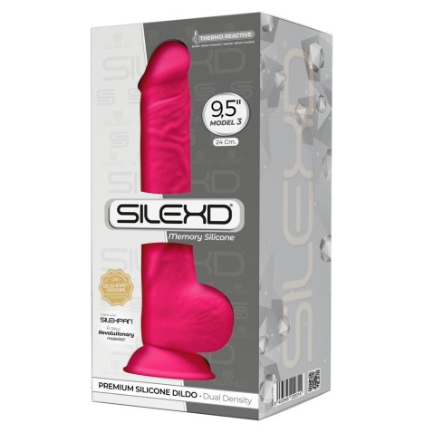 Dildo silexd pink 9,5 silicone memory - Falli Realistici - Sexy Sho...