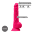 Dildo silexd pink 9,5 silicone memory