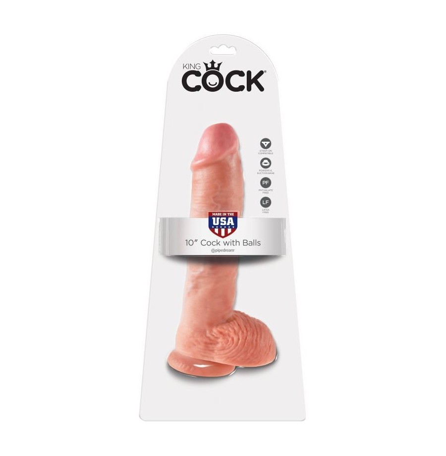 Fallo dildo king kock with balls 10