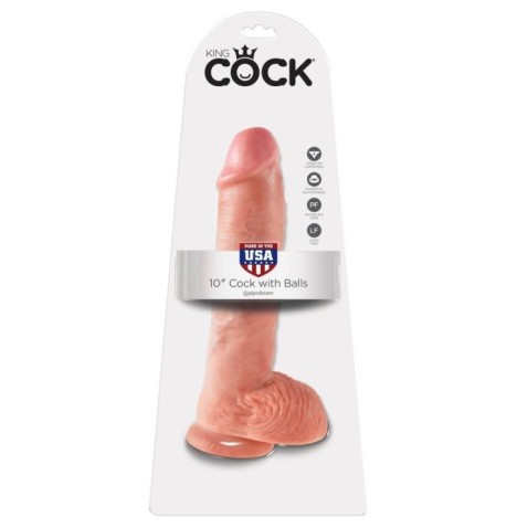 Fallo dildo king kock with balls 10 - Falli Maxi - Sexy Shop Ingrosso