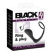 Plug Black Velvet Ring