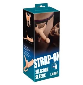 dildo Silicone Strap-on silicon sleeve - Falli Strap On - Sexy Shop...