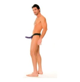 fallo indossabile viola Hollow Strap-On - 6 Inch - Falli Strap On -...