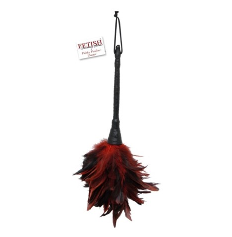 Frisky Feather Duster rosso - Fruste Sculacciatori - Sexy Shop Ingr...