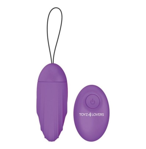 Ovetto vibrante elys Ripple Egg remote control purple - Palline e O...