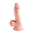 Dildo Triple Density wBalls 6.5 Inch