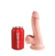 Dildo Triple Density wBalls 6.5 Inch