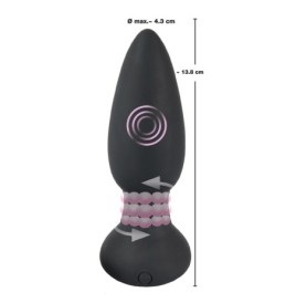 Vibratore Rotating Plug nero - Falli Anali - Sexy Shop Ingrosso