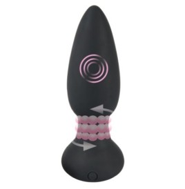 Vibratore Rotating Plug nero - Falli Anali - Sexy Shop Ingrosso