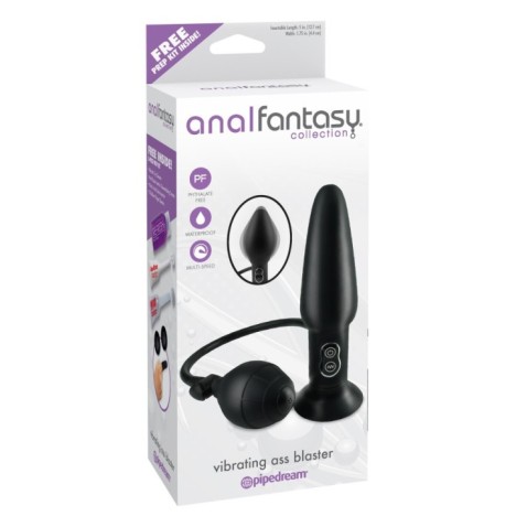 VIBRATORE ANALE VIBRATING ASS BLASTER ANAL FANTASY COLLECTION - Plu...