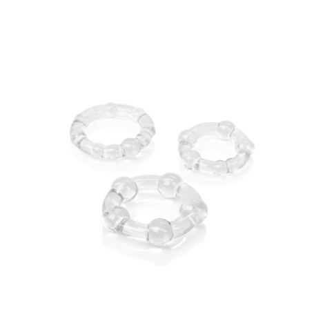 Set anelli fallici trasparenti Island Rings - Anelli Fallici - Sexy...