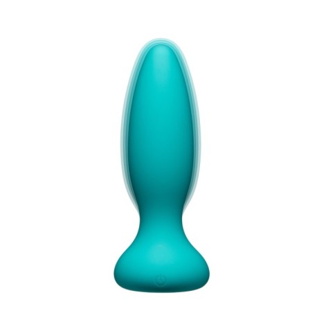 Vibe adventurous Plug azzurro in silicone 10 funzioni - Plug Anale ...