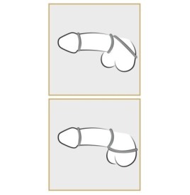 Metallic Silicone Cock Ring Set - Anelli Fallici - Sexy Shop Ingrosso