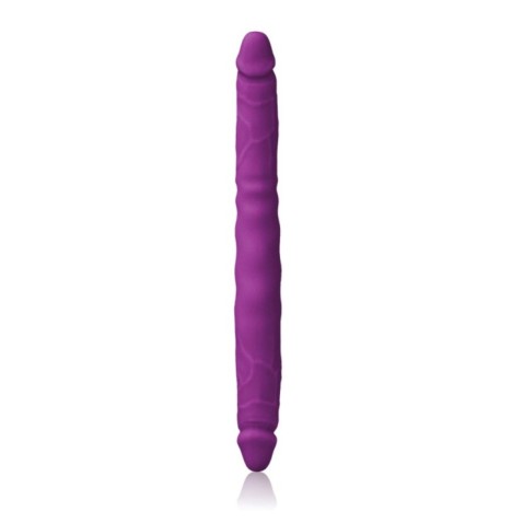 Dildo doppio in silicone nsnovelties viola - Falli Doppi - Sexy Sho...