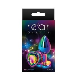 Plug anale Mulitcolor Heart S - Plug Anale - Sexy Shop Ingrosso