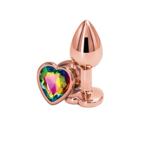 Plug anale Rose Gold Heart S - Plug Anale - Sexy Shop Ingrosso