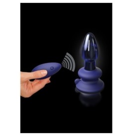 vibratore anale plug Icicles No 85 Vibrante - Falli Vetro - Sexy Sh...