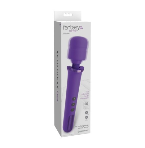 Stimolatore vaginale wand Bacchetta magica Fantasy For Her ricarica...