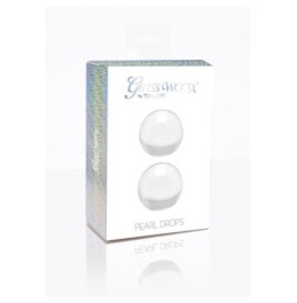 Palline vaginali in vetro Pearl Drops - Palline e Ovuli - Sexy Shop...