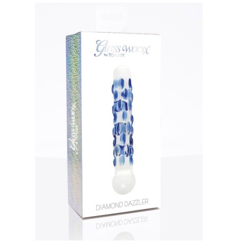 Stimolatore vaginale anale Diamond Dazzler - Falli Vetro - Sexy Sho...