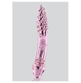 Fallo doppio vaginale anale Rhinestone Scepter in vetro - Falli Vet...