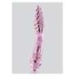 Fallo doppio vaginale anale Rhinestone Scepter in vetro