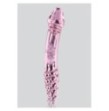 Fallo doppio vaginale anale Rhinestone Scepter in vetro