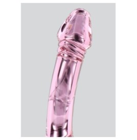 Fallo doppio vaginale anale Rhinestone Scepter in vetro - Falli Vet...