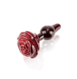 Plug anal Play con rosa Rosso Icicles No 76 - Falli Vetro - Sexy Sh...