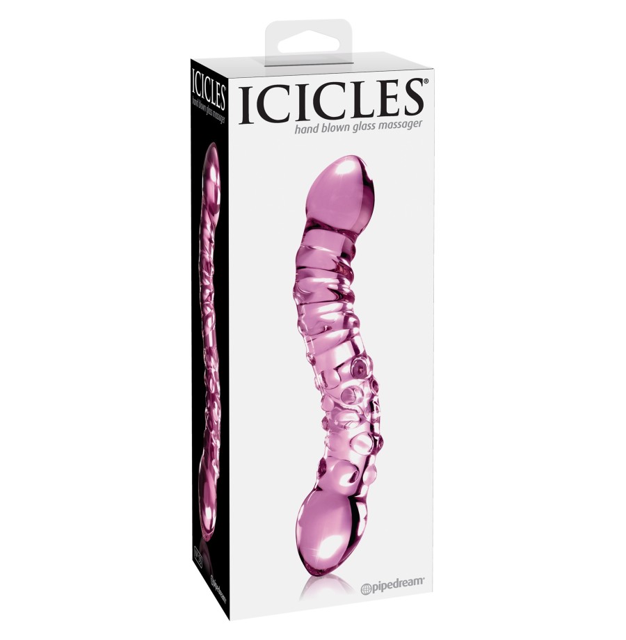 Fallo doppio dildo Icicles No.55