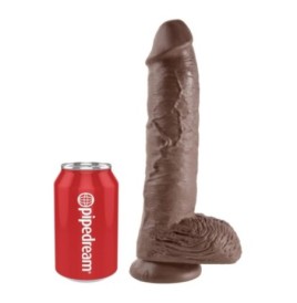 Fallo realistico con ventosa e testicoli Cock 10 Inch With Balls - ...