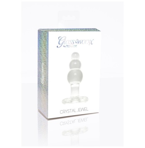 Anal Plug in vetro Crystal Jewel - Falli Vetro - Sexy Shop Ingrosso