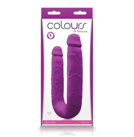 fallo doppio realistico Colours DP Pleasures - Falli Doppi - Sexy S...