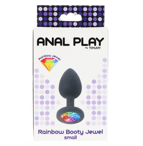 Plug anale Rainbow Booty Jewel Small - Plug Anale - Sexy Shop Ingrosso