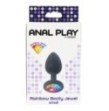 Plug anale Rainbow Booty Jewel Small