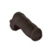 Guaina fallica con testicoli Packer Gear 12.8 cm STP black