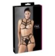 Completo intimo 3 pz BDSM Harness Set reggiseno slip