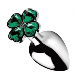 plug anale in acciaio lucky clover gem small anal plug - Plug Anale...