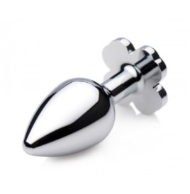 plug anale in acciaio lucky clover gem small anal plug - Plug Anale...