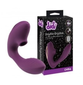 Vibratore vaginale con succhia clitoride Double Orgasm - Vibratori ...