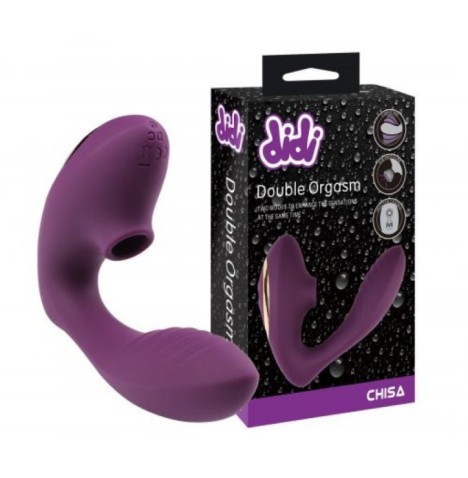 Vibratore vaginale con succhia clitoride Double Orgasm - Vibratori ...