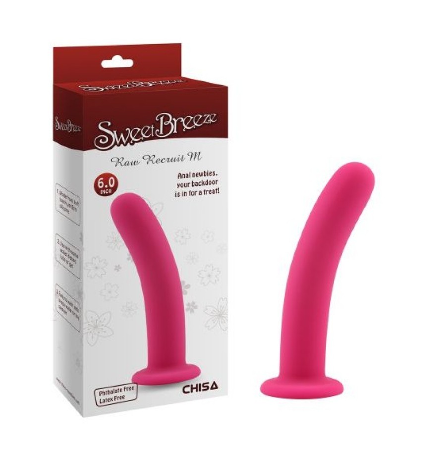 Fallo anale con ventosa Dildo Raw Recruit M-Pink