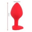 Fallo anale Silicone Plug medium